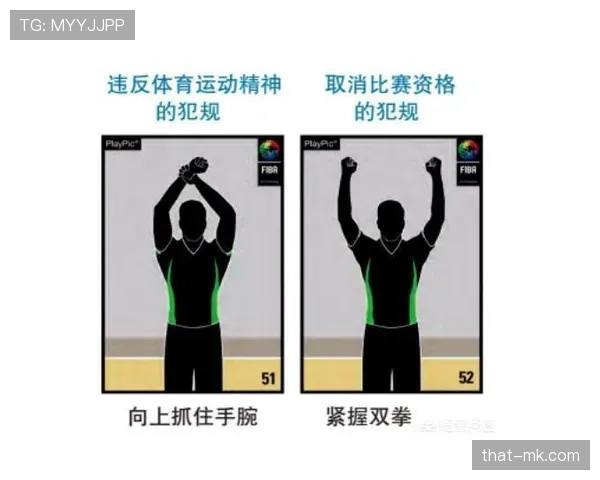 篮球裁判手势全解析：看懂这些手势快速理解比赛判罚